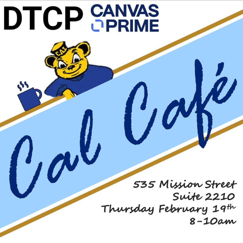 Cover Image for Cal Café w/ Canvas Prime & DTCP