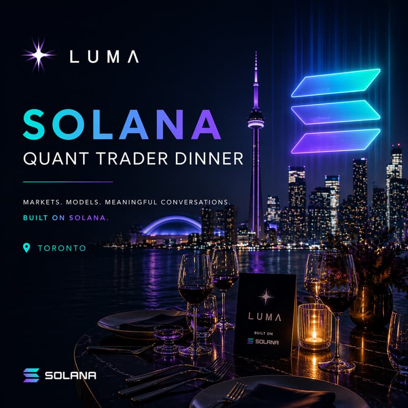 Cover Image for Solana Quant Trader Dinner