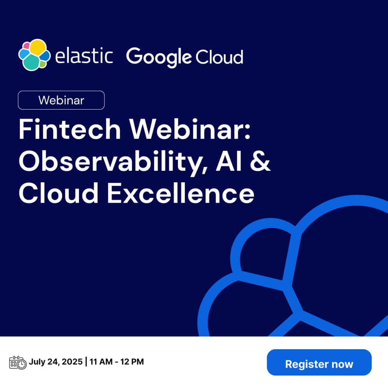 Cover Image for Fintech Webinar: Observability, AI & Cloud Excellence