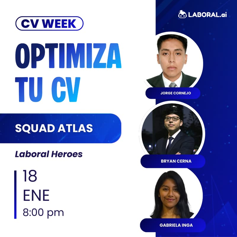 Cover Image for CV + Linkedin | Destaca tu Talento