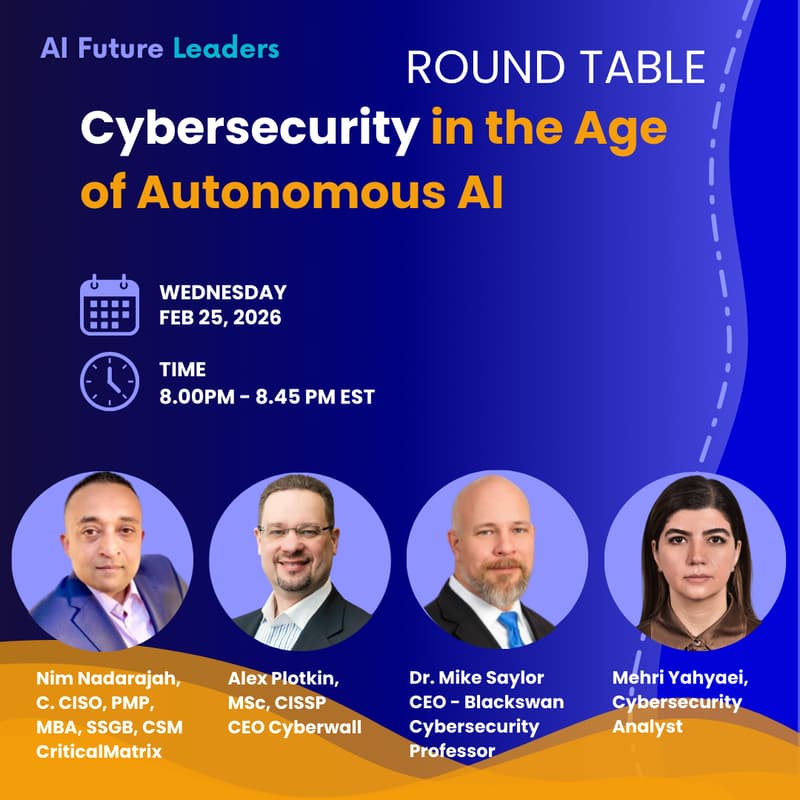 Cover Image for Cybersecurity in the age of Autonomous AI