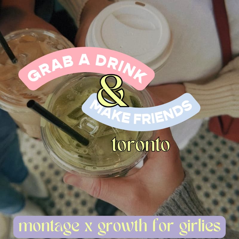 Cover Image for Café Meet Up | montage X growth for girlies