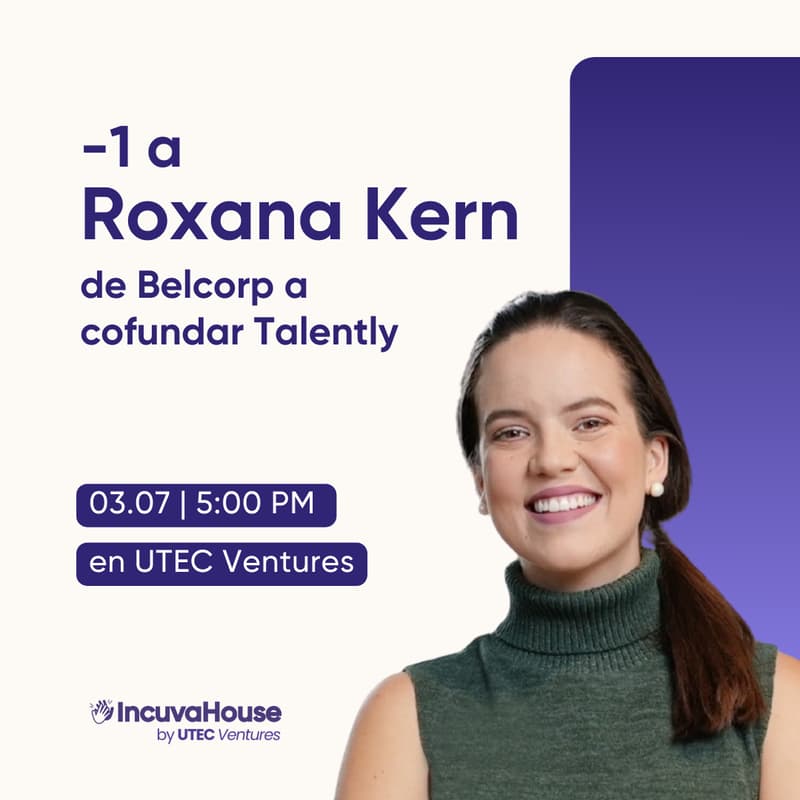 Foto de portada de -1 a Roxana Kern, de Belcorp a cofundar Talently