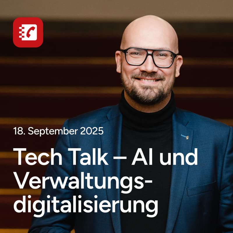 Cover Image for Tech Talk mit Staatssekretär Michael Biel hosted by Das Telefonbuch