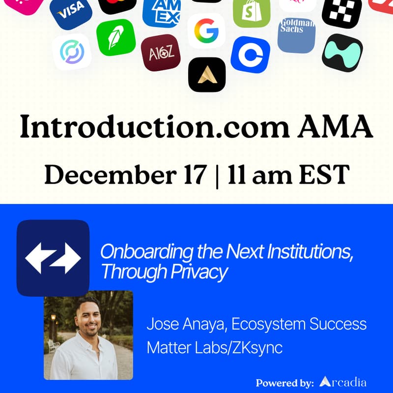 Cover Image for Onboarding the Next Institutions Through Privacy: Jose Anaya, Member Expert AMA