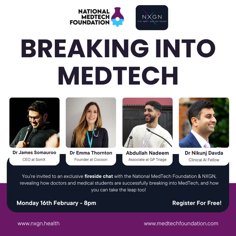 Cover Image for Breaking Into MedTech: NXGN x MTF
