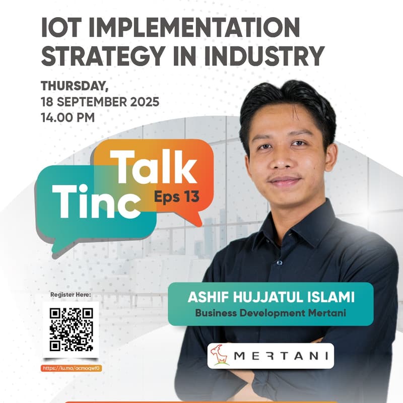 Cover Image for TINC TALK EPS 13 - IOT Implementation Strategy in Industry