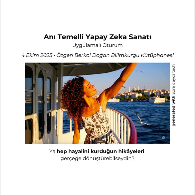 Cover Image for Anı Temelli Yapay Zeka Sanatı