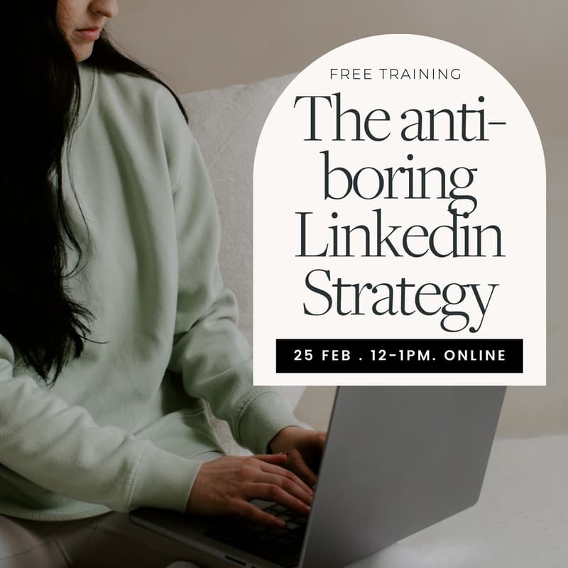 Cover Image for The Anti-Boring Linkedin Strategy