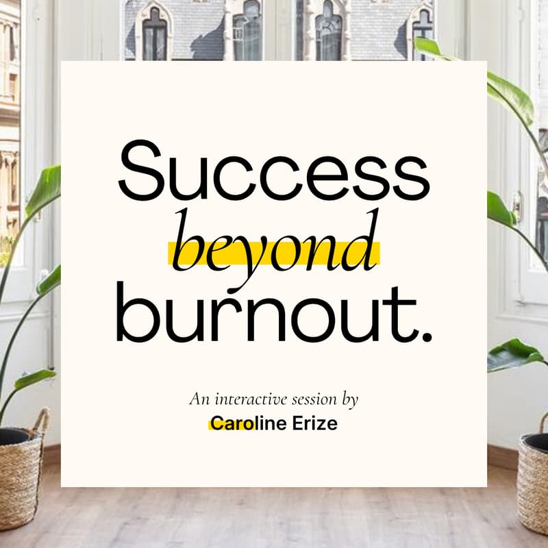 Cover Image for Success Beyond Burnout