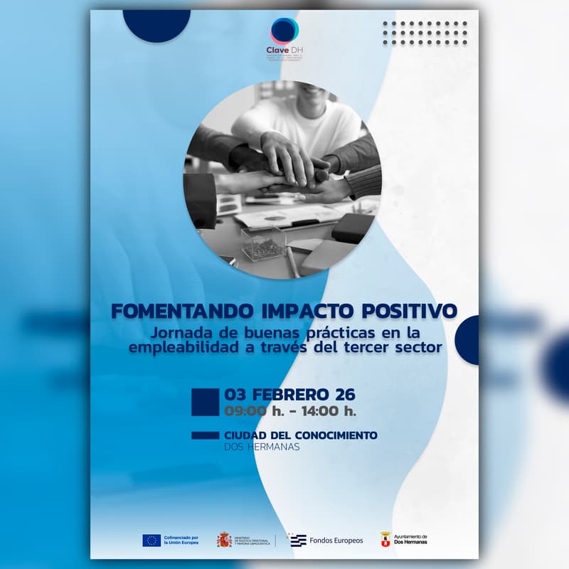 Cover Image for Jornada: Buenas Prácticas en la Empleabilidad a través del Tercer Sector | FOMENTANDO IMPACTO POSITIVO