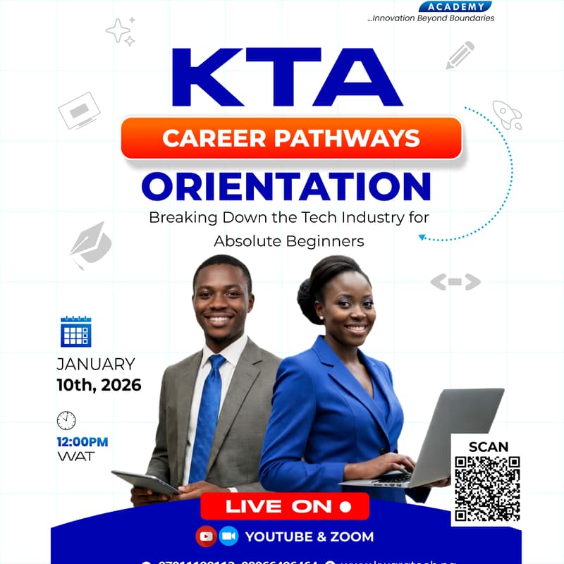 Cover Image for KTA Tech Career Pathways Orientation
