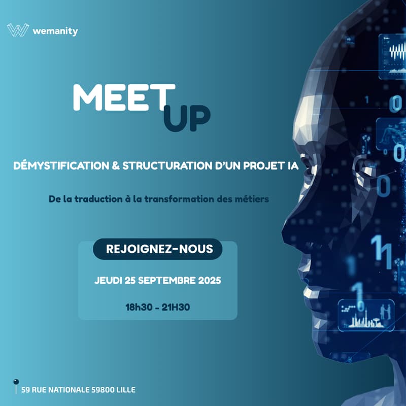 Cover Image for Meet-up IA – Démystification & structuration d’un projet IA : de la traduction à la transformation des métiers
