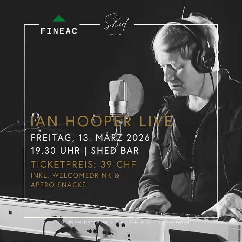 Cover Image for Ian Hooper ist zurück im SHED