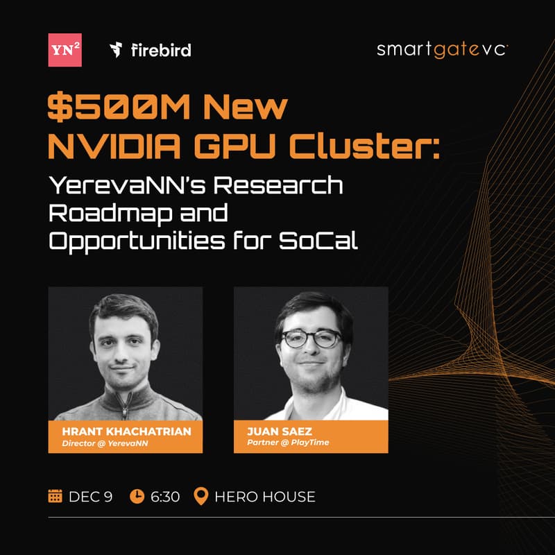 Cover Image for $500M New NVIDIA GPU Cluster: YerevaNN’s Research Roadmap and Opportunities for SoCal
