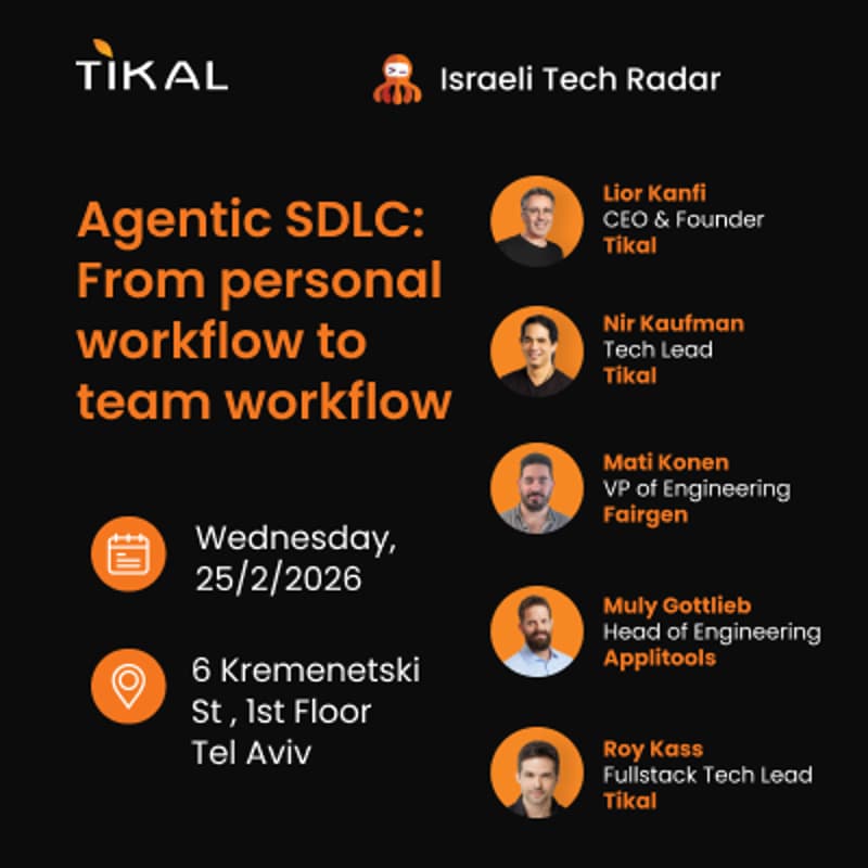 Cover Image for Agentic SDLC: From personal workflow to team workflow (In-person meetup)