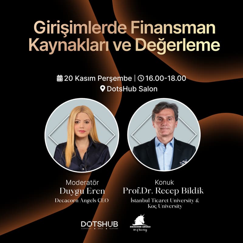 Cover Image for Girişimlerde Finansman Kaynakları ve Değerleme