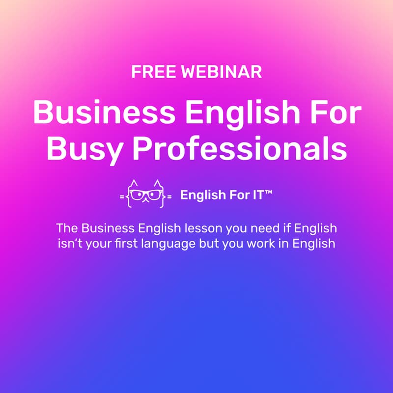 Cover Image for Business English For Busy Professionals