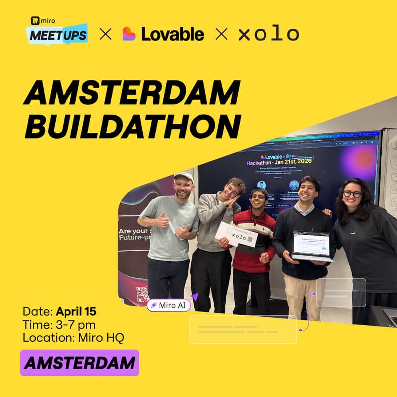 Cover Image for Miro × Lovable BUILDATHON