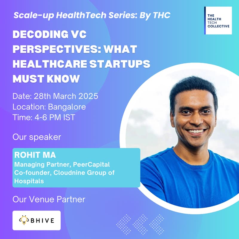 Cover Image for Decoding VC perspective in Healthtech