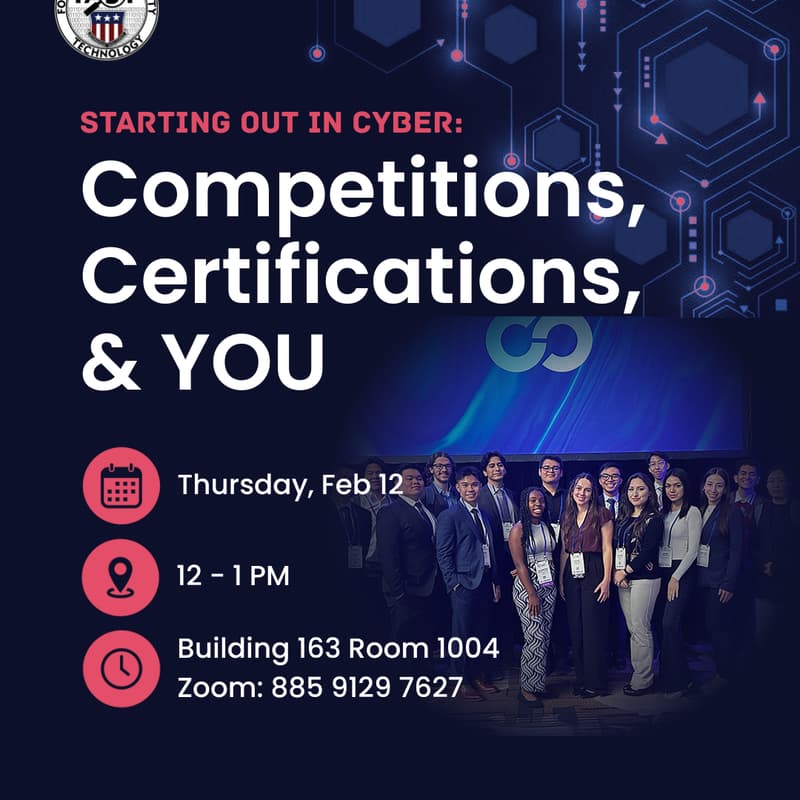 Cover Image for Starting Out In Cyber: Competitions, Certifications, & YOU