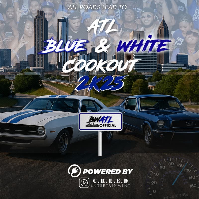 Cover Image for ATL Blue and White Cookout - 2025