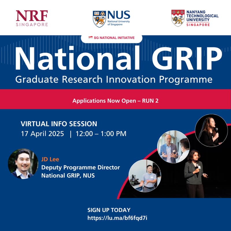 Cover Image for National GRIP Info Session: Applications Now Open - RUN 2