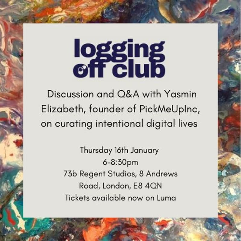 Cover Image for Logging Off Club with Yasmin Elizabeth