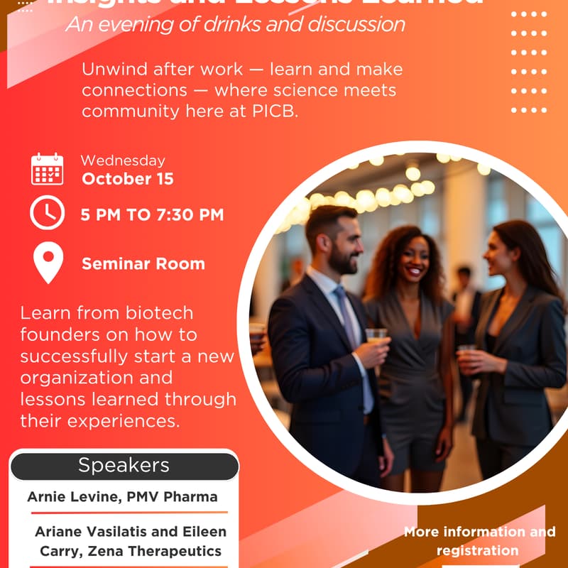 Cover Image for Data&Drinks - Biotech Startups: Insights and Lessons Learned