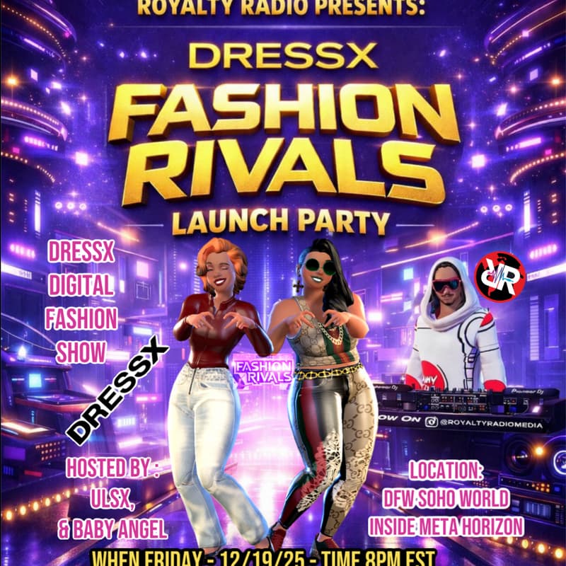 Cover Image for DRESSX Fashion Rivals Launch Party