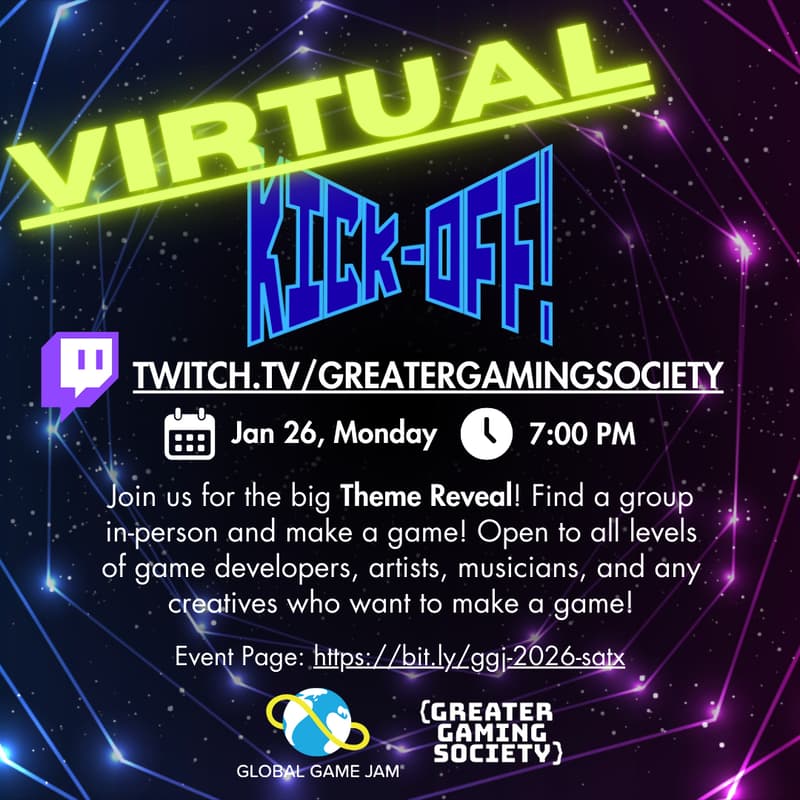 Cover Image for GGJ Virtual Kick Off
