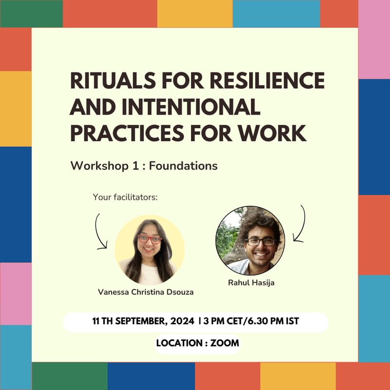 Rituals for resilience and intentional practices at work: Foundations ...
