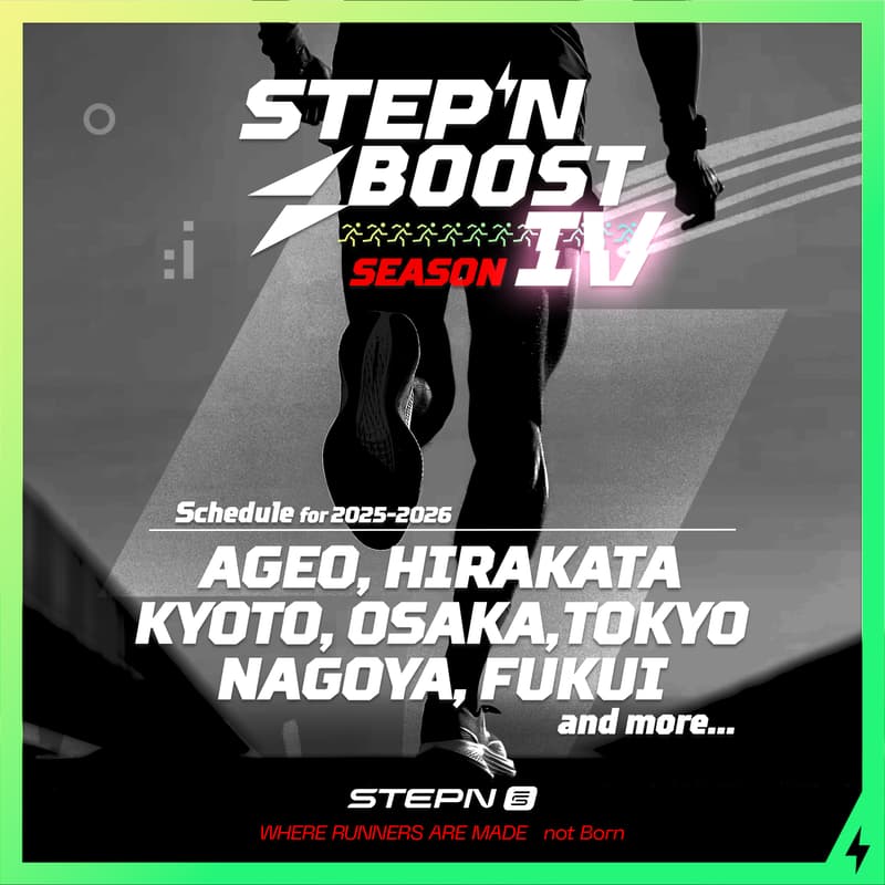 Cover Image for STEPN BOOST SEASONⅣ　上尾シティハーフマラソン