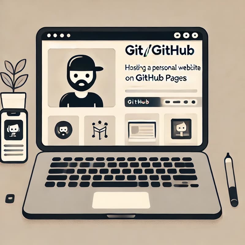 Cover Image for Git, GitHub and hosting your personal website