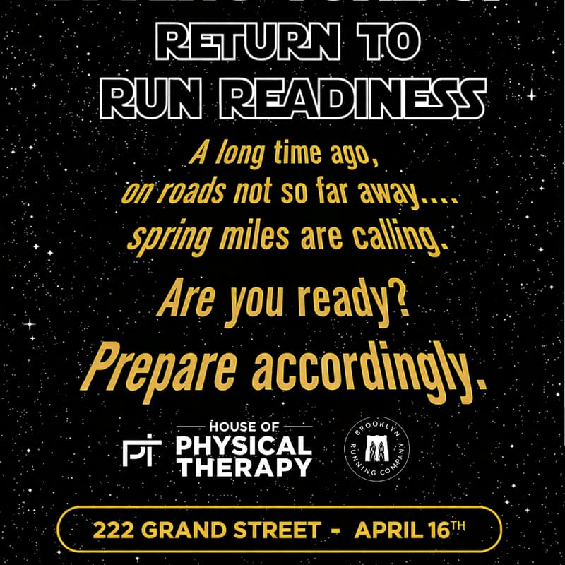 Cover Image for Spring Tune-Up: Return to Run Readiness with House of Physical Therapy X BRC
