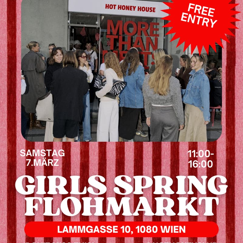 Cover Image for Girls Spring Flohmarkt @HOT HONEY HOUSE