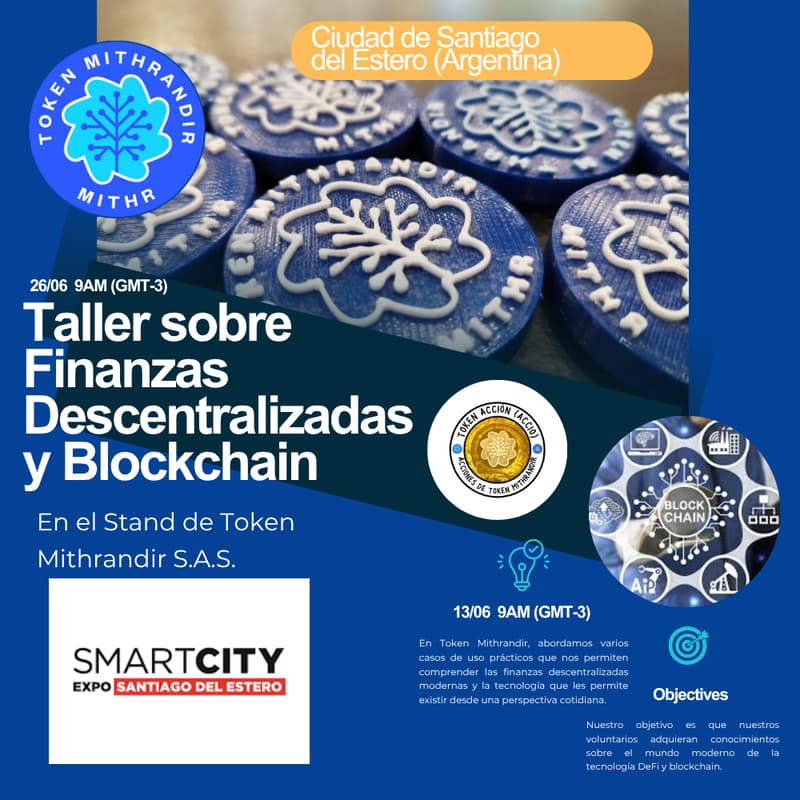 Cover Image for Workshop sobre Finanzas Descentralizadas y Blockchain