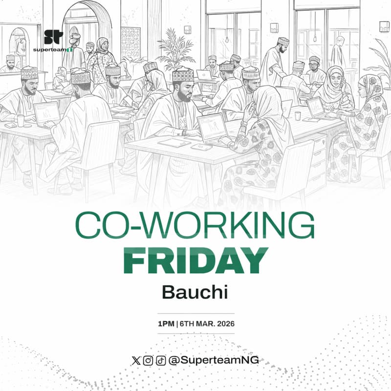 Cover Image for CO-WORKING FRIDAY BAUCHI