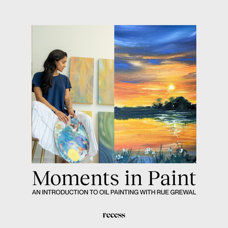 Cover Image for Intro To Oil Painting with Rue Grewal