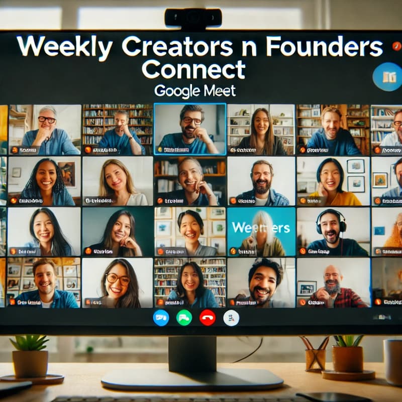 Cover Image for Weekly Creators n Founders Connect
