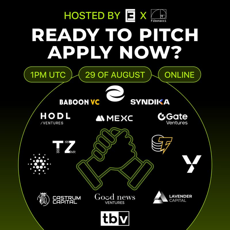 Cover Image for VC Pitch Competition by Fibonacci Capital & Crypto Executives