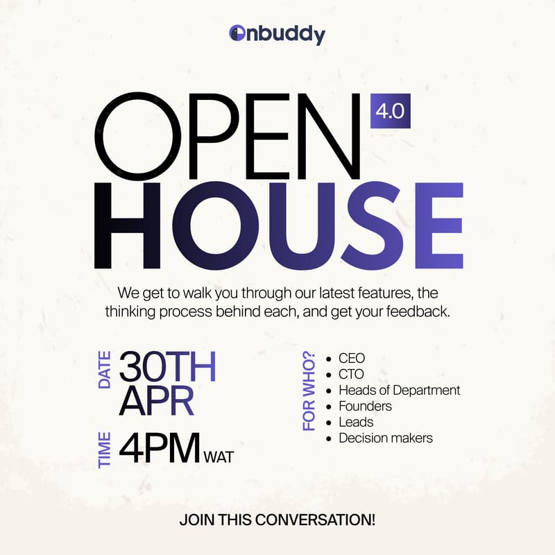 Cover Image for OnBuddy Open House 4.0