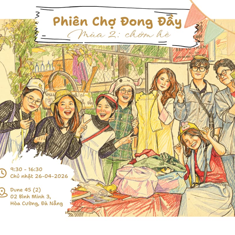 Cover Image for Phiên chợ đong đầy (mùa 2) - Chớm hè