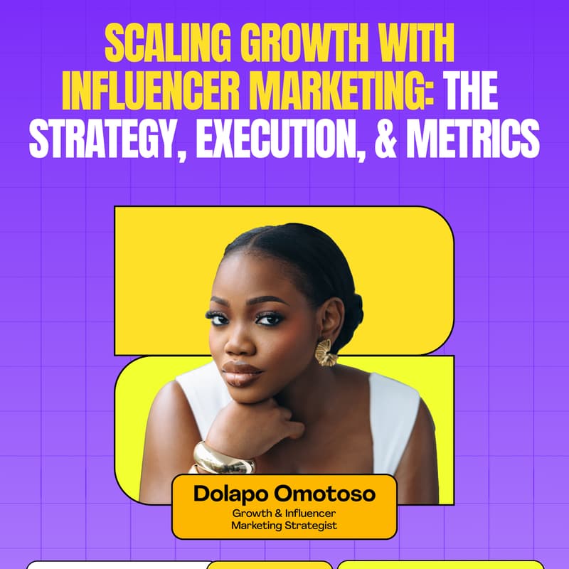 Cover Image for Scaling Growth with Influencer Marketing: The Strategy, Execution, and Metrics