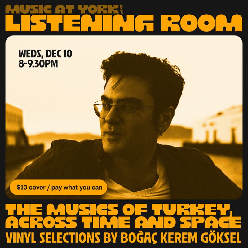 Cover Image for Listening Room: The musics of Turkey, across time and space by Boğaç Kerem Göksel