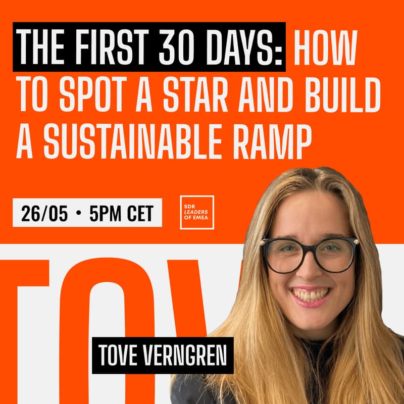 Cover Image for The First 30 Days: How to Spot a Star and Build a Sustainable Ramp