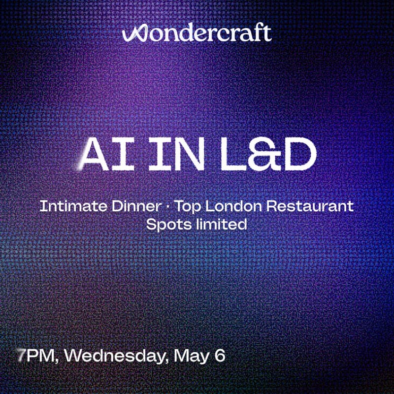 Cover Image for L&Dinner: A private dinner for L&D leaders