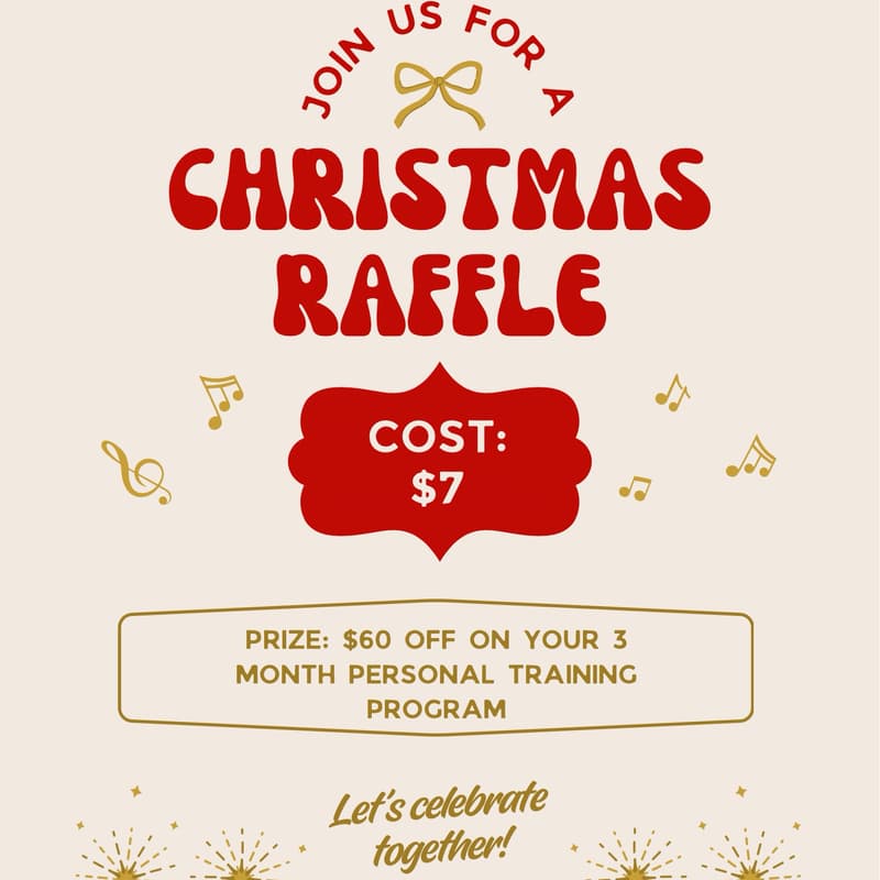 Christmas Fitness Raffle · Luma