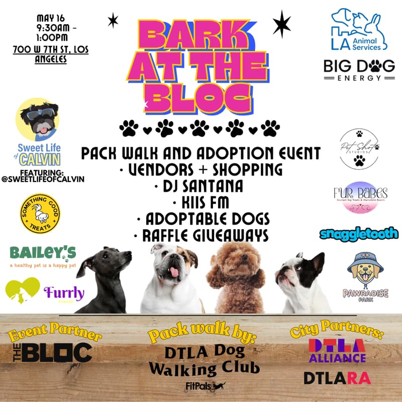Cover Image for Bark at the Bloc Pack Walk