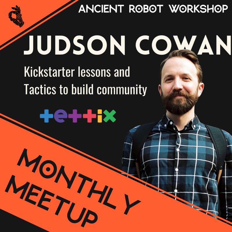 Cover Image for TableTop Designers Meetup with Judson Cowan!
